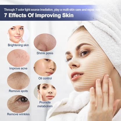 KentDO™ 7-Color LED Mask – Rejuvenate & Hydrate Skin Fast