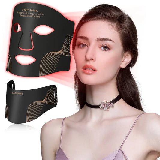 KentDO™ 7 Color LED Face Mask for Skin Rejuvenation