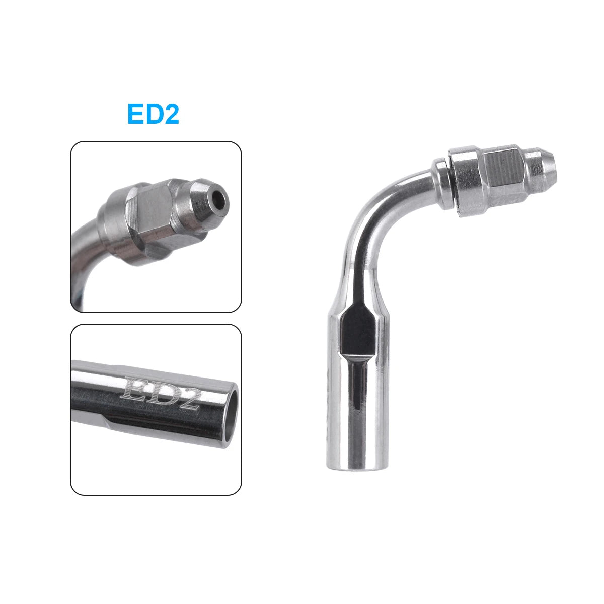 KentDO™ 5pcs Dental Ultrasonic Scaler Tips – Precision Cleaning