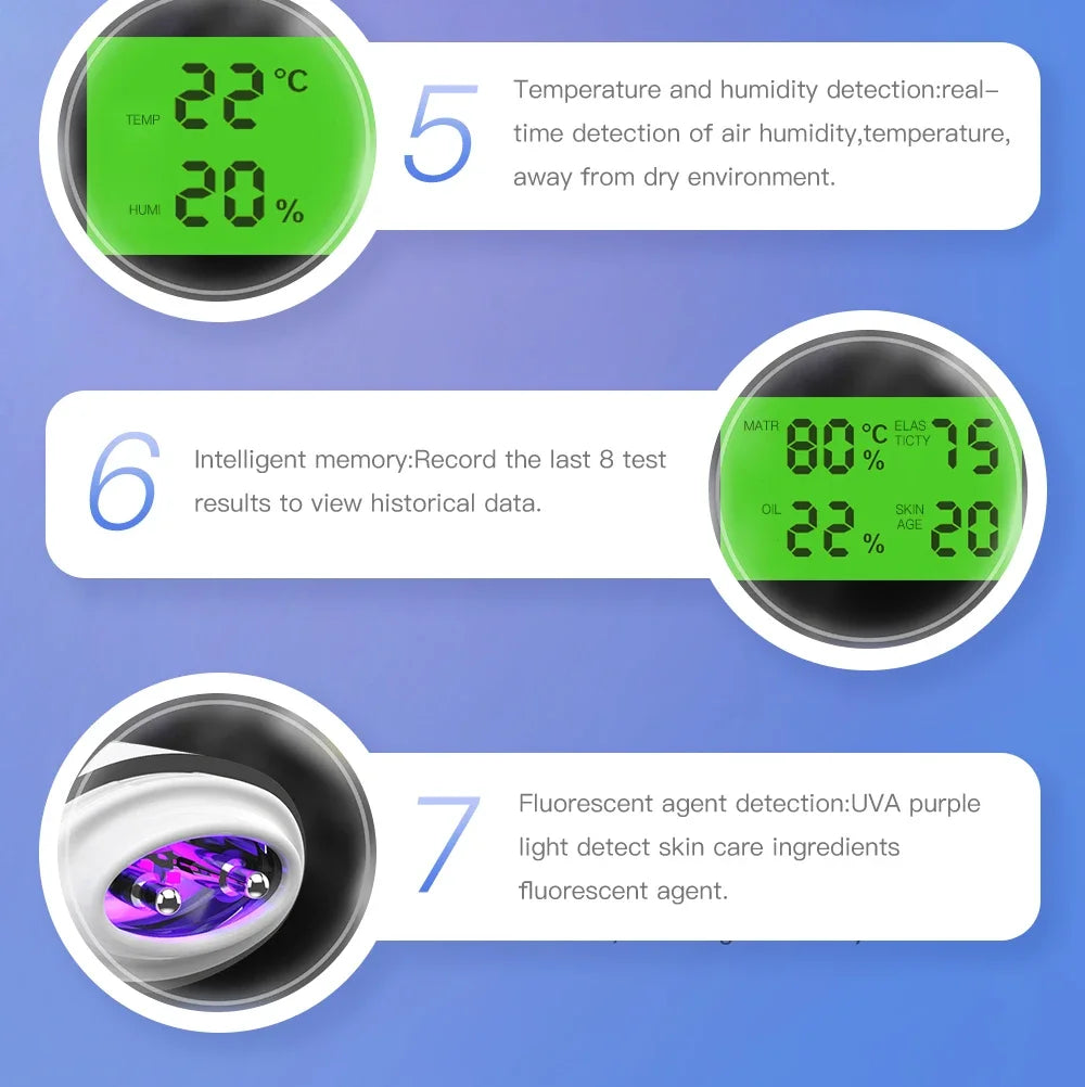 digital moisture meter for skin - KentDO