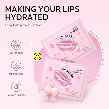 KentDO™ Cherry Blossom Lip Mask – Hydrating & Exfoliating Care