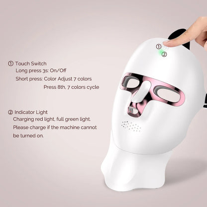 KentDO™ LED Facial Mask for Anti-Aging & Skin Rejuvenation