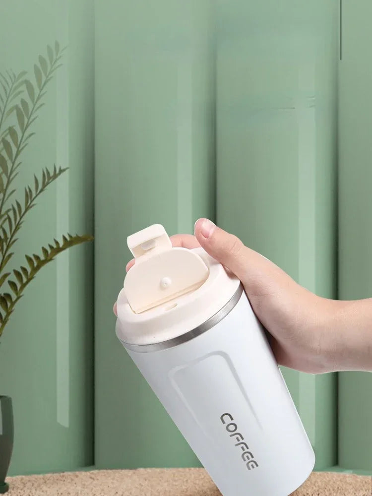 KentDO™ Stainless Steel Thermal Mug – Leakproof & Stylish