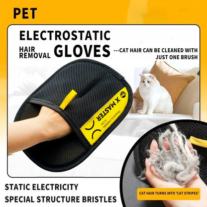 Pet Hair Remover Glove for Dogs & Cats – Reusable & Washable