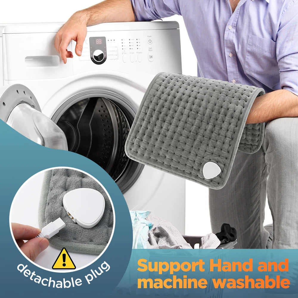 Electric Heating Pad with 10 Heat Levels for Fast Relief