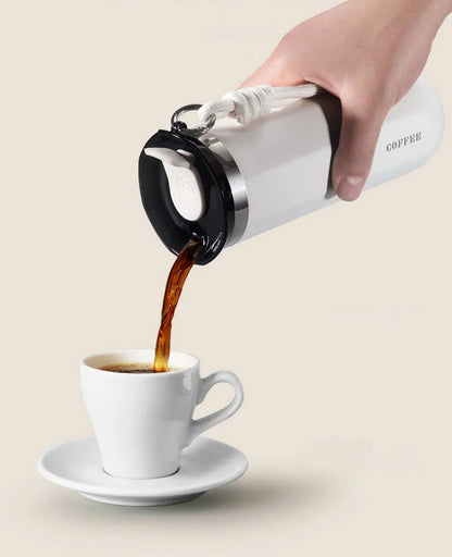 KentDO™ Thermal Coffee Travel Mug – Leakproof & Insulated