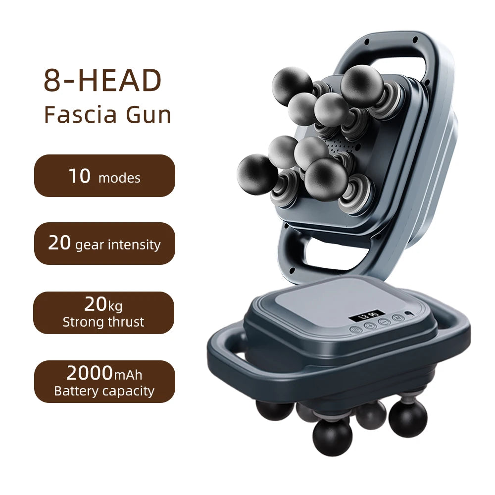 KentDO™ 42-Head Fascia Massage Gun – Deep Muscle Relief