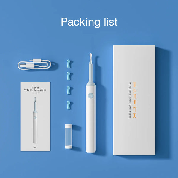 smart wireless ear cleaner device