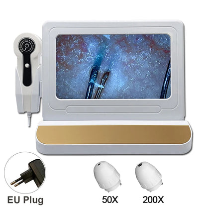 LCD Scalp Analyzer 50X/200X for Professional Hair Testing