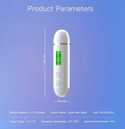 KentDO™ Portable Skin Analyzer – Moisture & Oil Tester
