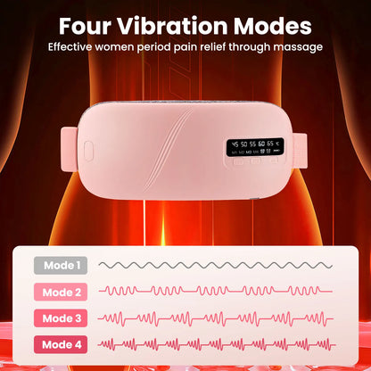 Menstrual Heating Belt with Vibration for Fast Relief