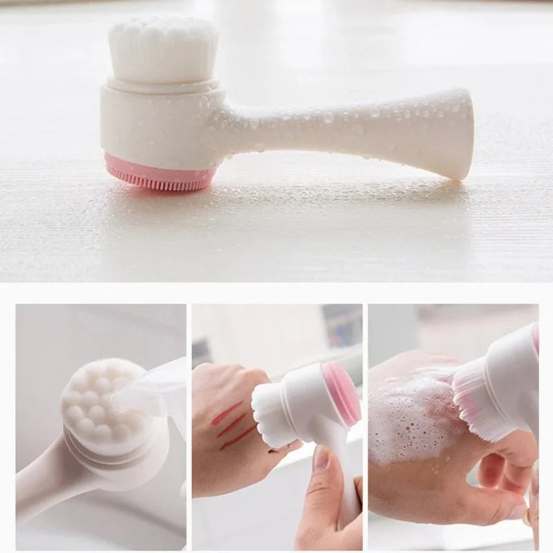 KentDO™ 3D Silicone Facial Cleansing Brush for Deep Pore Care