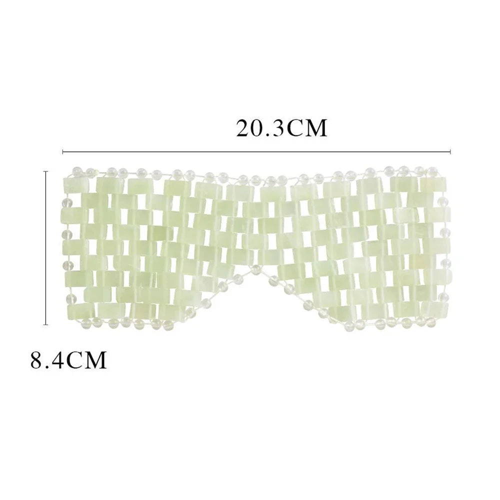 KentDO™ Cooling Jade Eye Mask – Puffiness & Dark Circles Relief