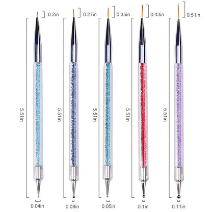 KentDO™ Dotting Nail Art Brush Set – 5pcs