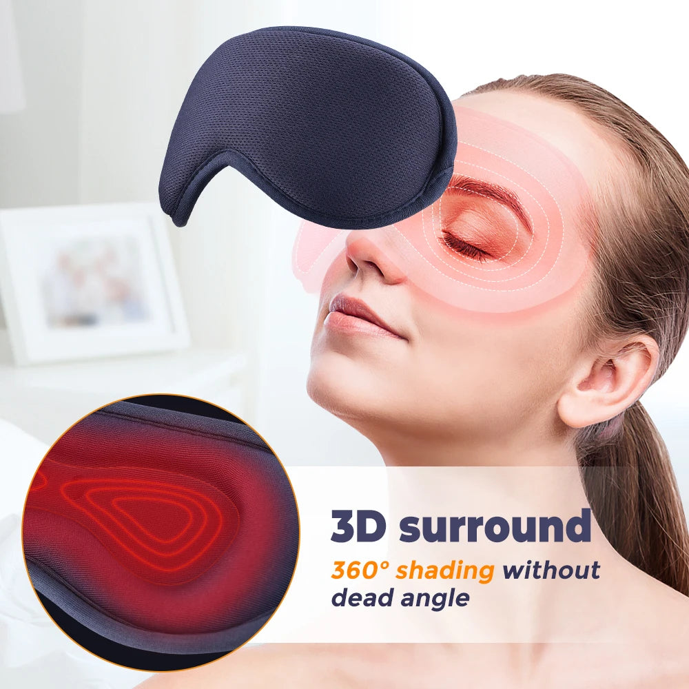 Heated Eye Massager for Eye Strain & Deep Relaxation