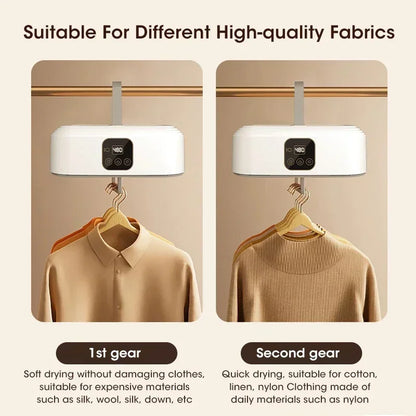 Folding Clothes Dryer with Remote – Fast, Space-Saving Drying