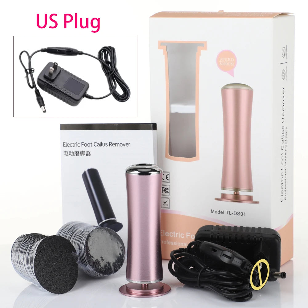 KentDO™ Electric Foot File – Pro Callus Remover for Smooth Feet