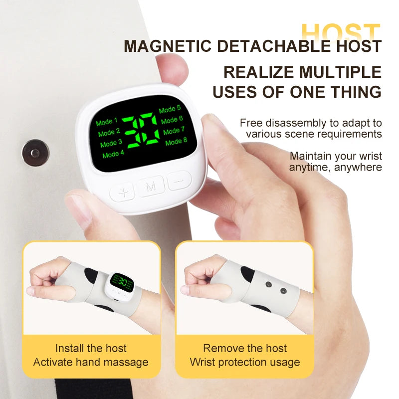 Rechargeable Wrist Massager – Cordless Pain Relief Anywhere