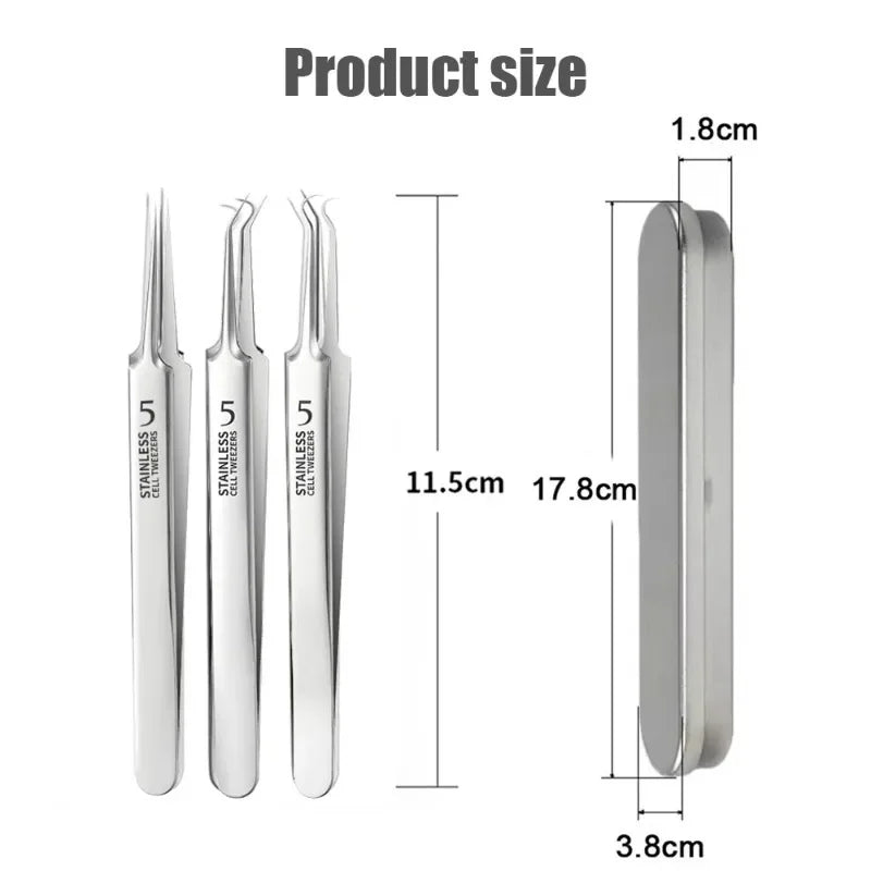 KentDO™ Precision Pimple Tweezers – Blackhead Remover Tool