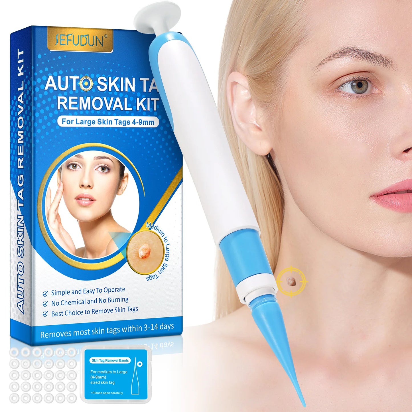 KentDO™ 2-in-1 Skin Tag & Mole Removal Kit – Painless Care