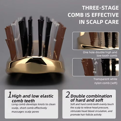 KentDO™ Scalp Massager Brush – Relax & Boost Hair Growth