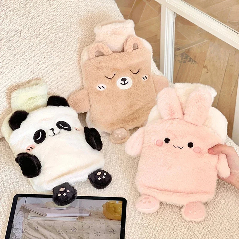 KentDO™ Hot Water Bottle – Plush Cozy Relief for Pain & Warmth