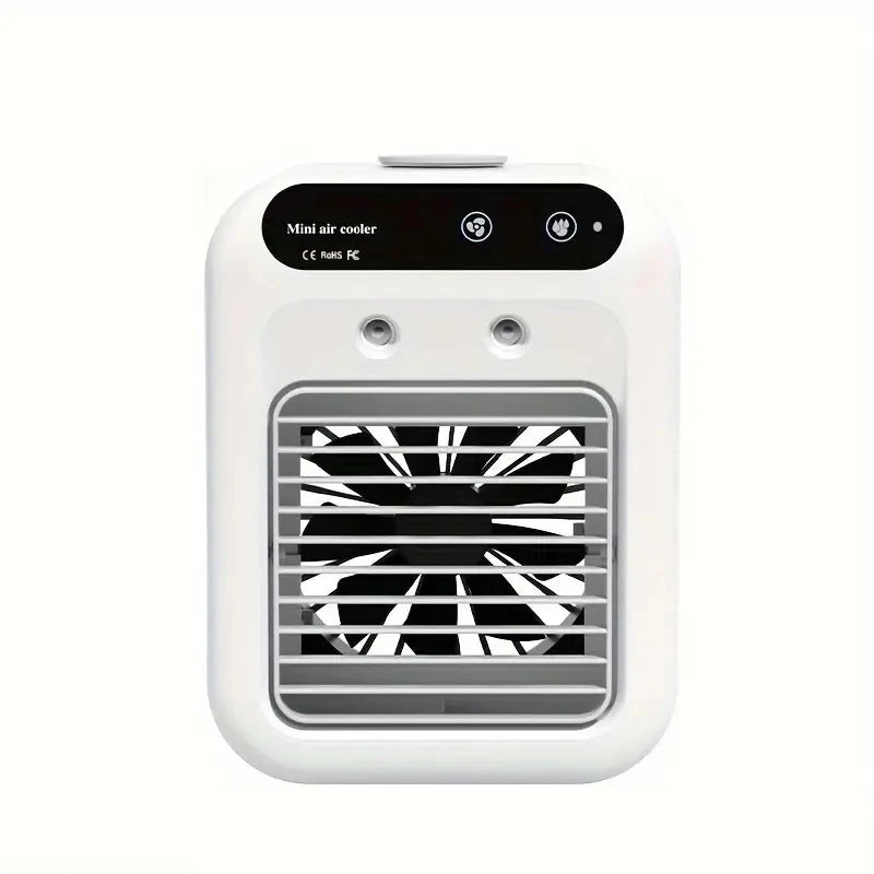 Portable Air Cooler Fan | Quiet 9-Blade USB Personal Cooling