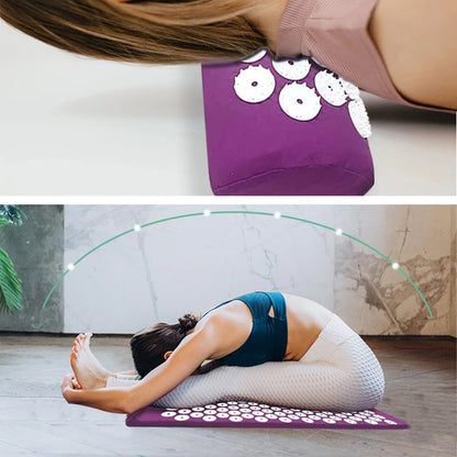 KentDO™ Yoga Massage Pads – Deep Neck, Back & Foot Relief