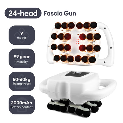 KentDO™ 42-Head Fascia Massage Gun – Deep Muscle Relief