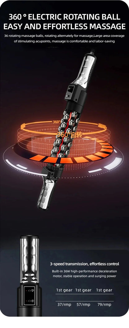 KentDO™ Heated Massage Roller with Red Light Therapy