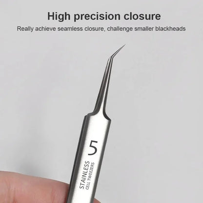 KentDO™ Precision Pimple Tweezers – Blackhead Remover Tool