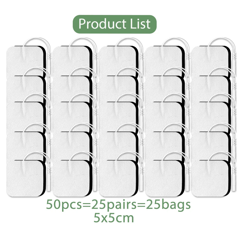 TENS Electrode Pads – Reusable Gel for Pain Relief