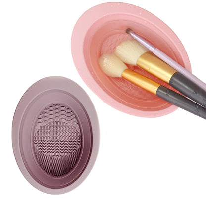 KentDO™ Foldable Silicone Brush Cleaner – Easy Deep Clean