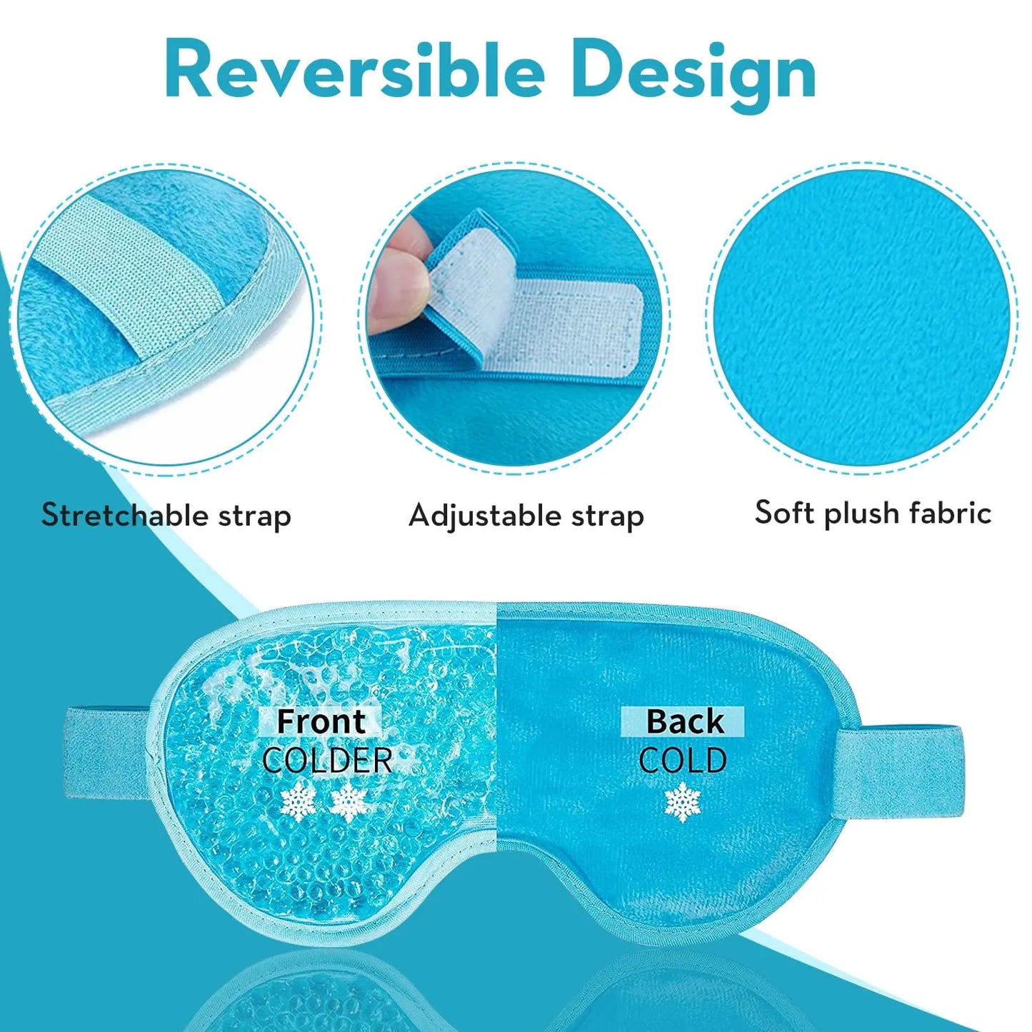KentDO™ Cooling Eye Mask – Puffy Eye & Migraine Relief