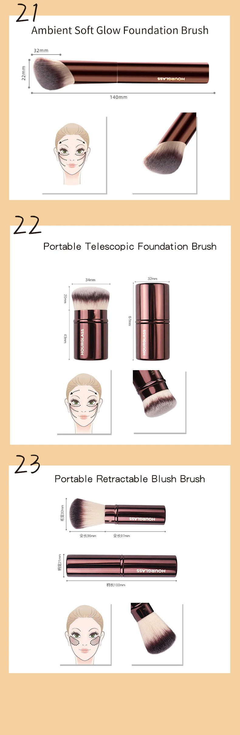 good contouring brush - KentDO