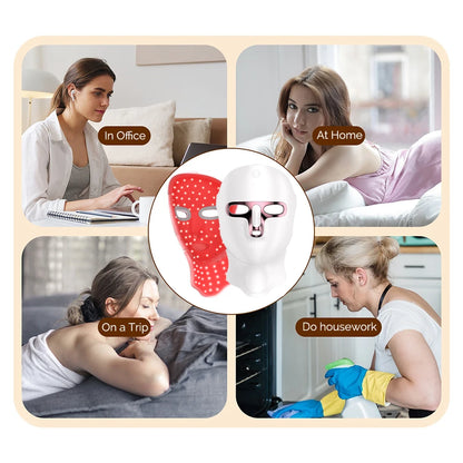 KentDO™ LED Facial Mask for Anti-Aging & Skin Rejuvenation