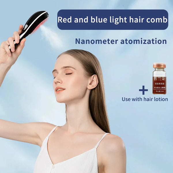 Best Electric Scalp Massager Comb with Red Light Therapy
