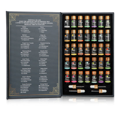 MAYJAM 35pcs Essential Oils Set for Diffuser DIY