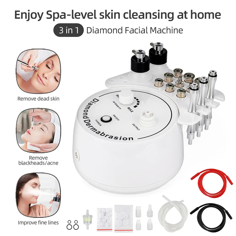 KentDO™ Diamond Microdermabrasion Machine – Pro Facial Rejuvenation