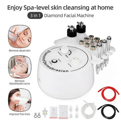 KentDO™ Diamond Microdermabrasion Machine – Pro Facial Rejuvenation