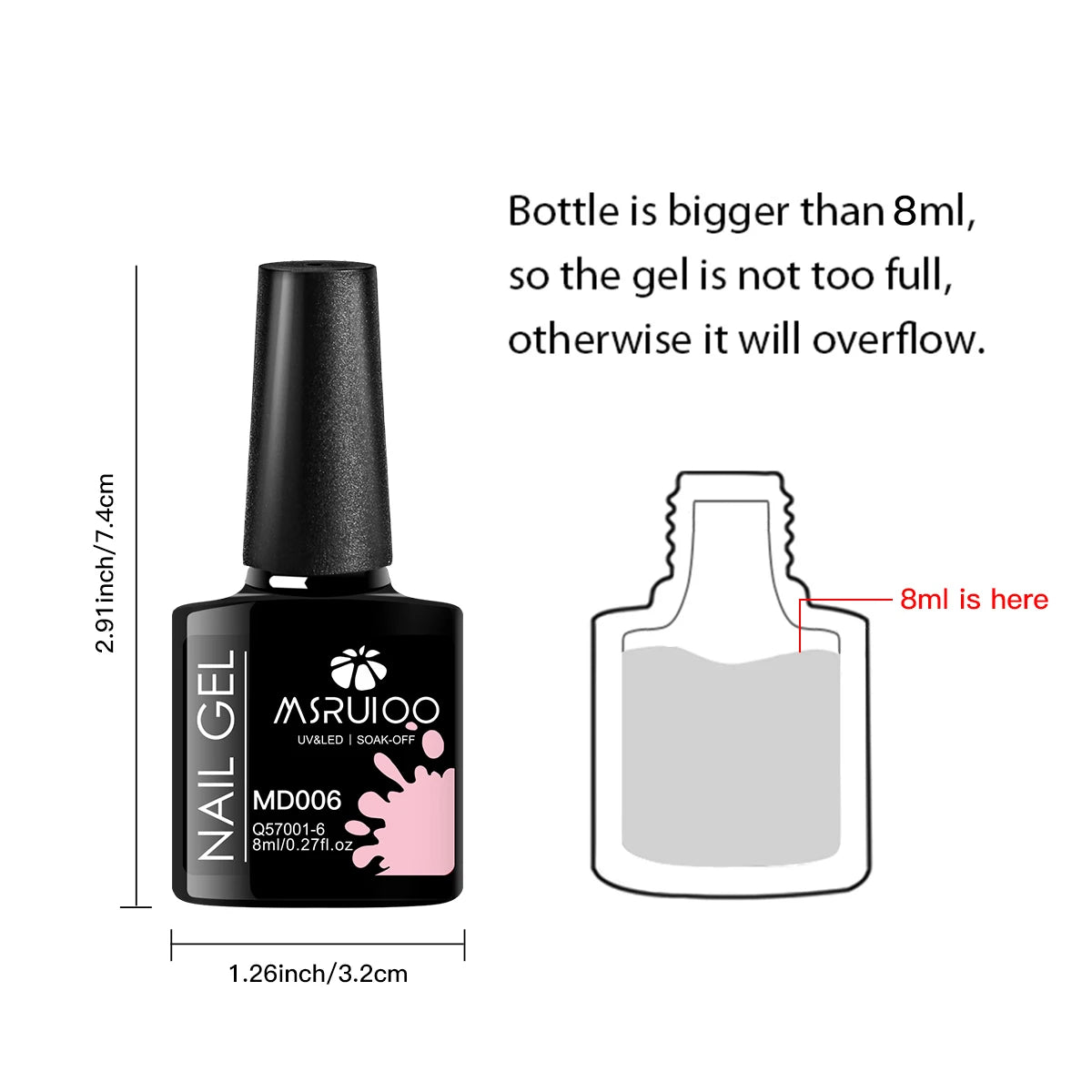 KentDO™ 7-Color Gel Nail Polish Set – Long-Lasting UV