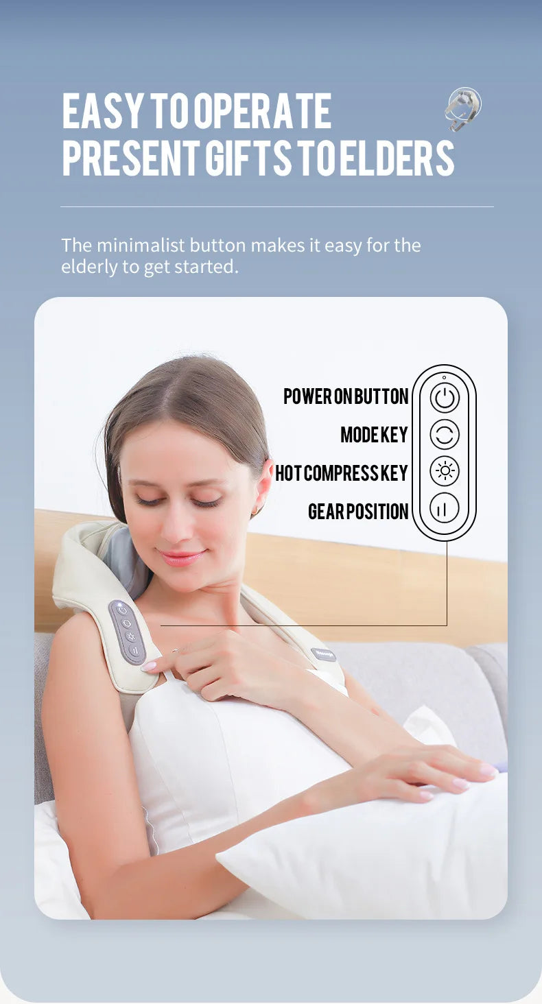 electric neck and shoulder massager - KentDO