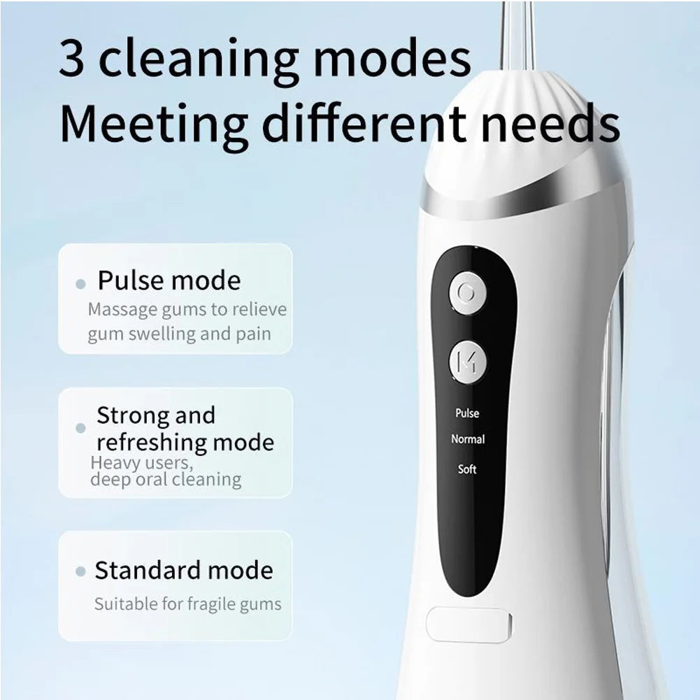 KentDO™ Portable Water Flosser – 3 Modes, 200ML Tank