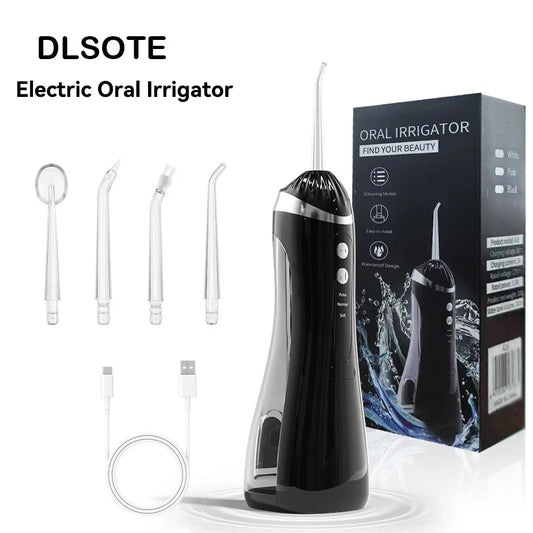 KentDO™ Portable Water Flosser – 3 Modes, 200ML Tank