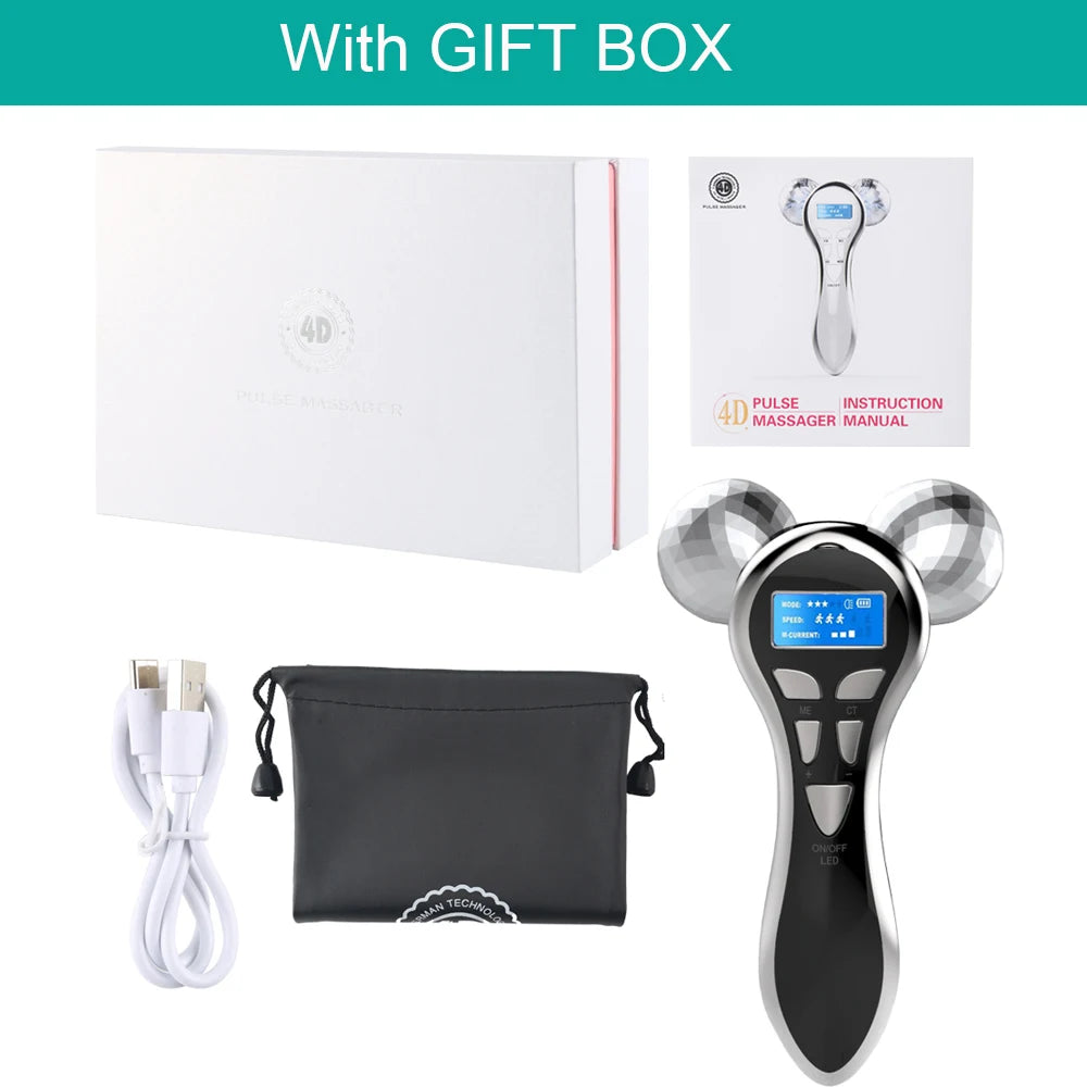 KentDO™ 4D EMS Face Massager – Lift, Firm & Glow Naturally