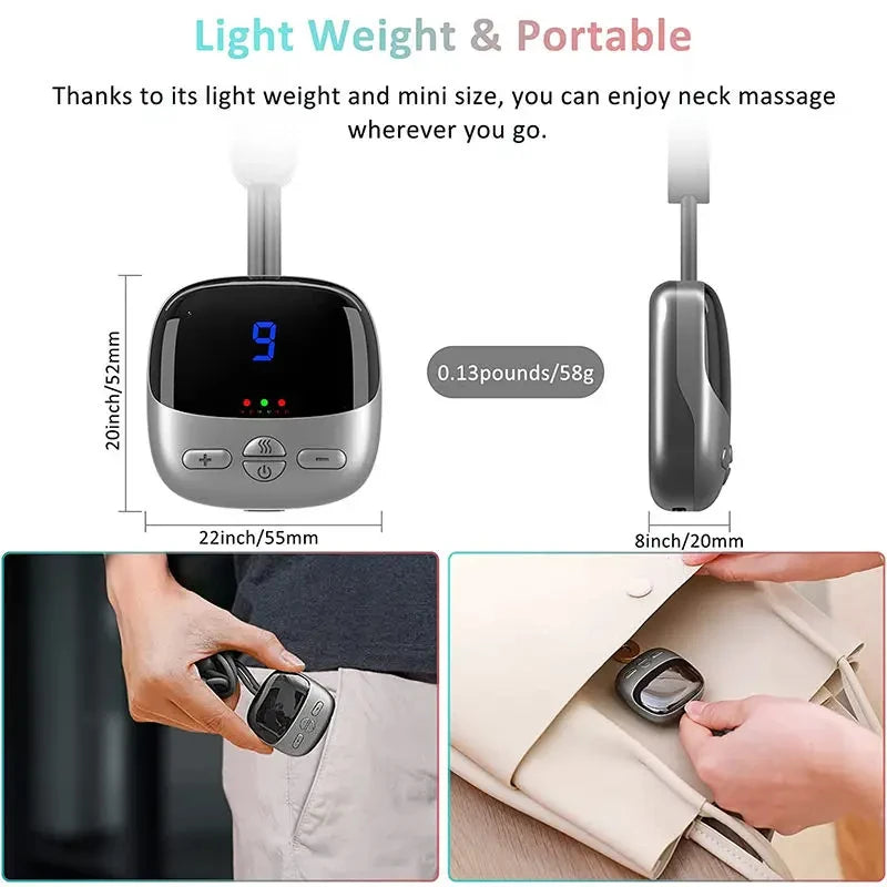 back massager with heat for chair - KentDO
