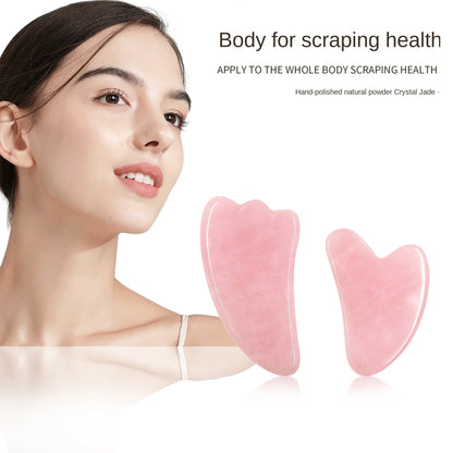 jade roller facial massage with oil - KentDO