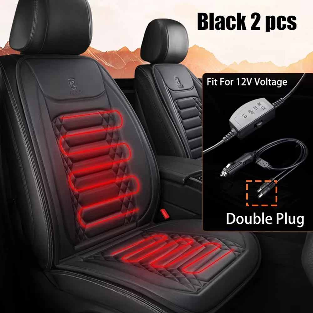 Heated Car Seat Cover Fast Heating for Winter Comfort
