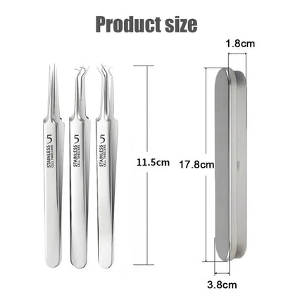 KentDO™ Precision Pimple Tweezers – Blackhead Remover Tool