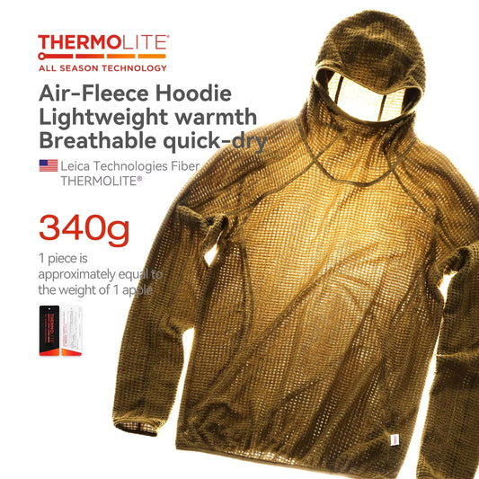 Thermolite Hooded Sweatshirt – Lightweight Warmth for Winter